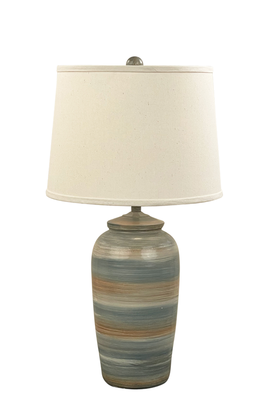 Coast Lamp Manufacturing Coastal Living 28"H Overboard Indented Giner Gar Table Lamp
