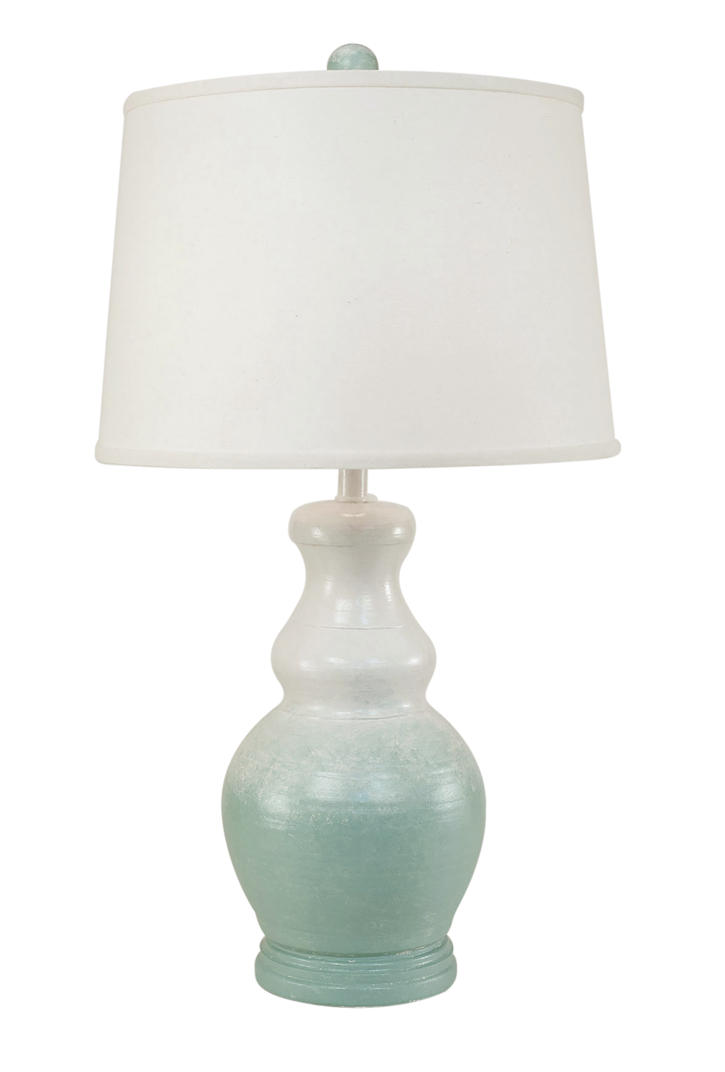 Coast Lamp Manufacturing Coastal Living 29"H Shaded Cove Fade Classic Casual Pot Table Lamp