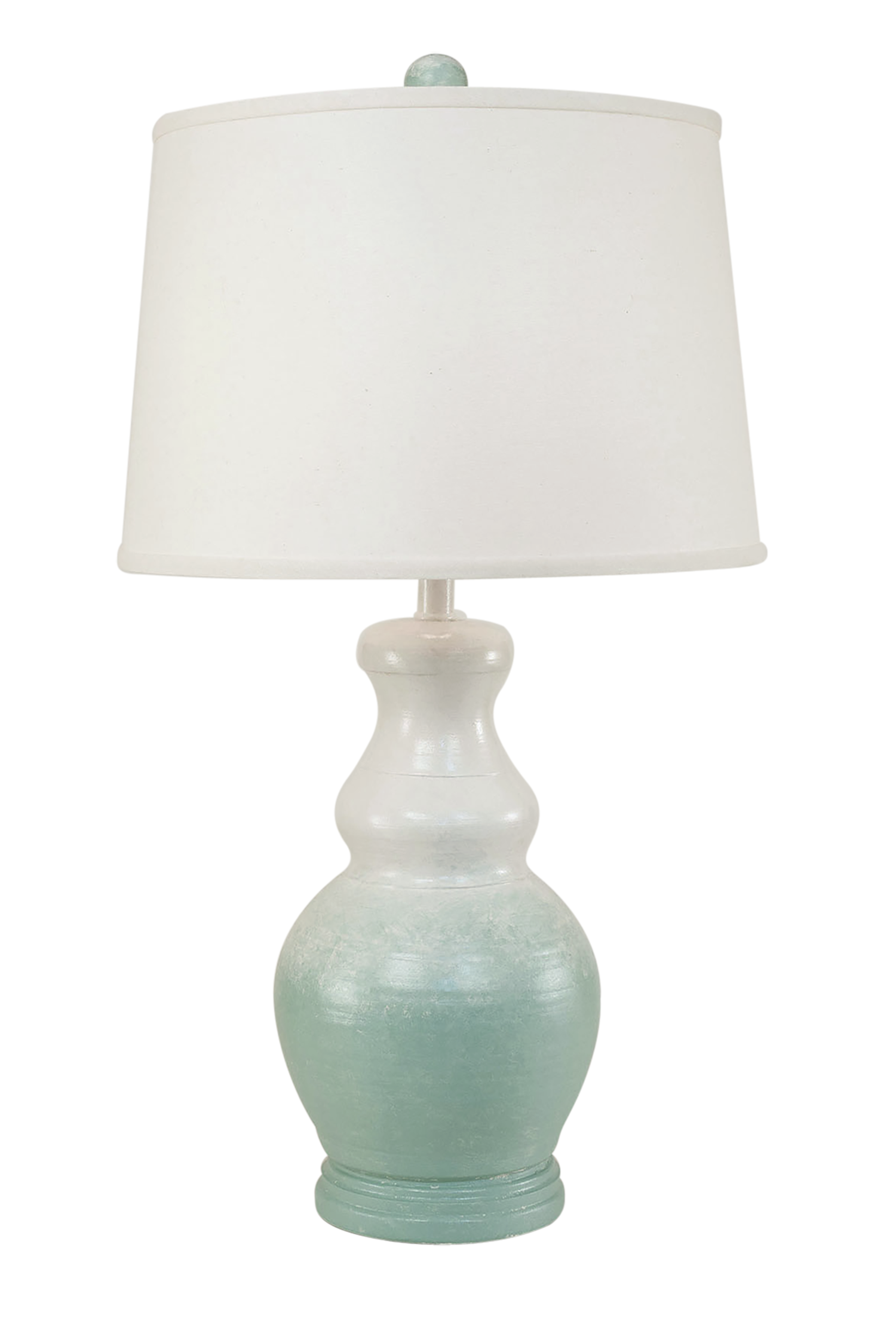 Coast Lamp Manufacturing Coastal Living 29"H Shaded Cove Fade Classic Casual Pot Table Lamp