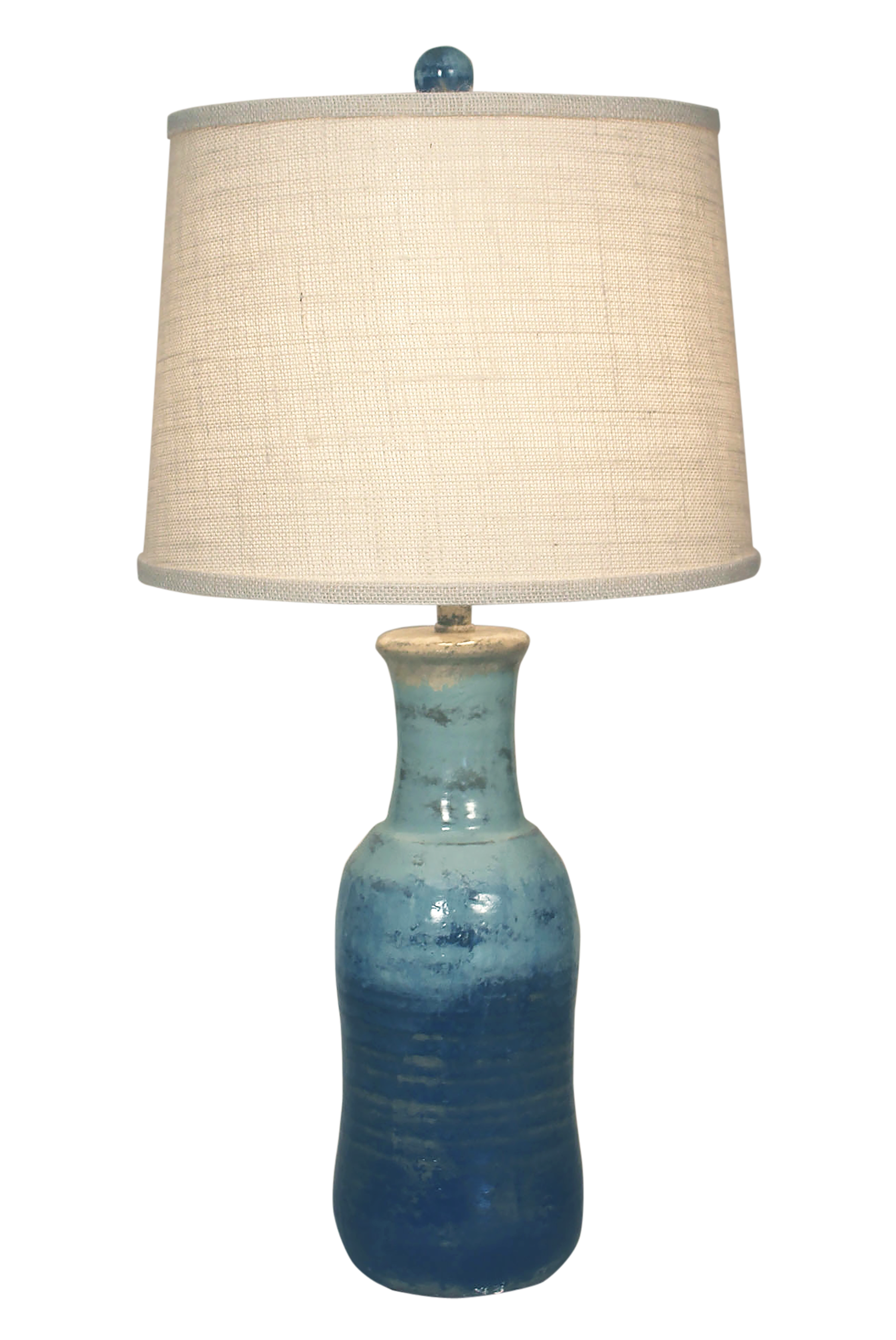 Coast Lamp Manufacturing Coastal Living 30"H Bahama Faux Clay Water Jug Lamp