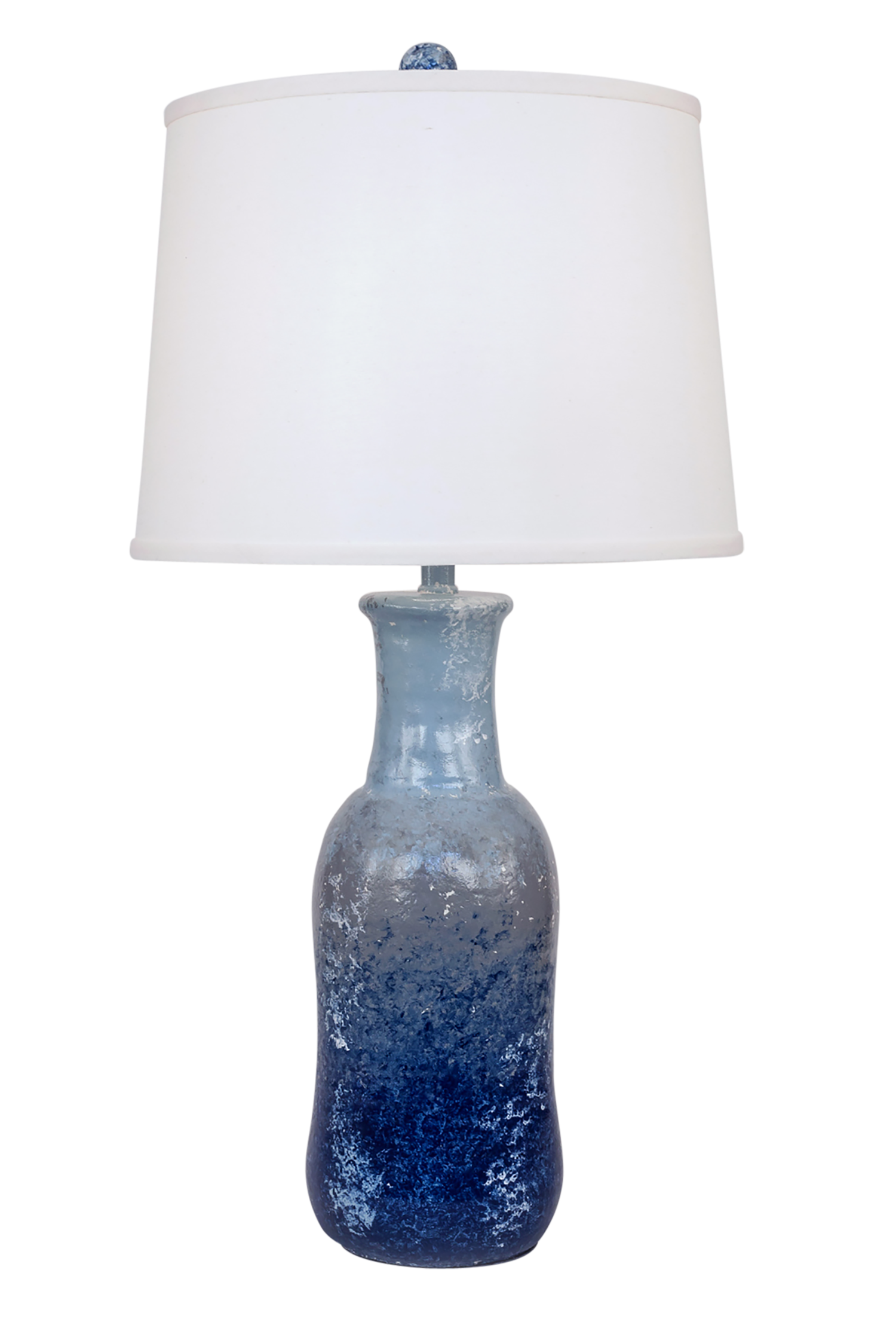 Coast Lamp Manufacturing Coastal Living 30"H Nautical Faux Clay Jug Table Lamp