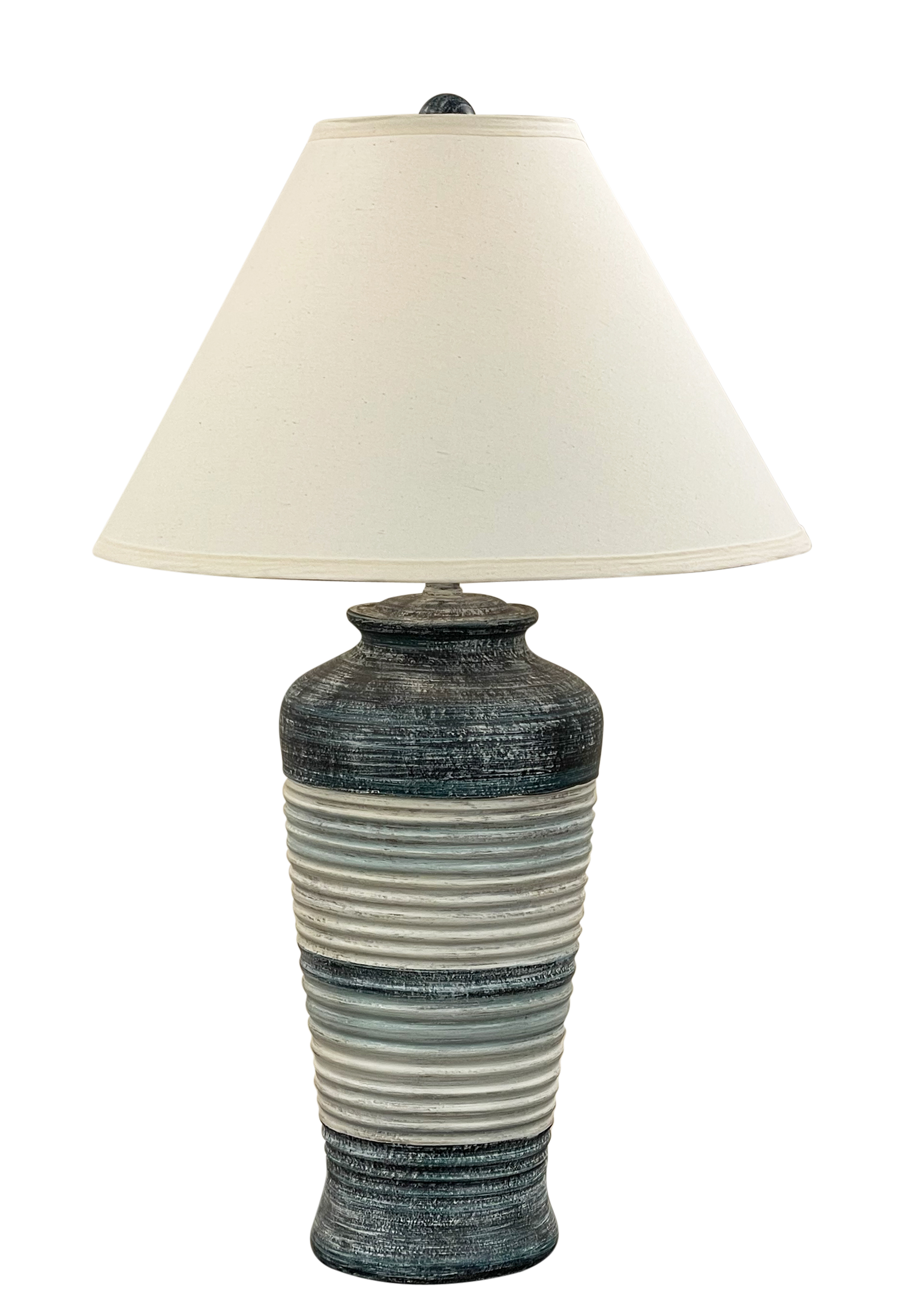 Coast Lamp Manufacturing Coastal Living 30"H Nautical Tall Ribbed Table Lamp
