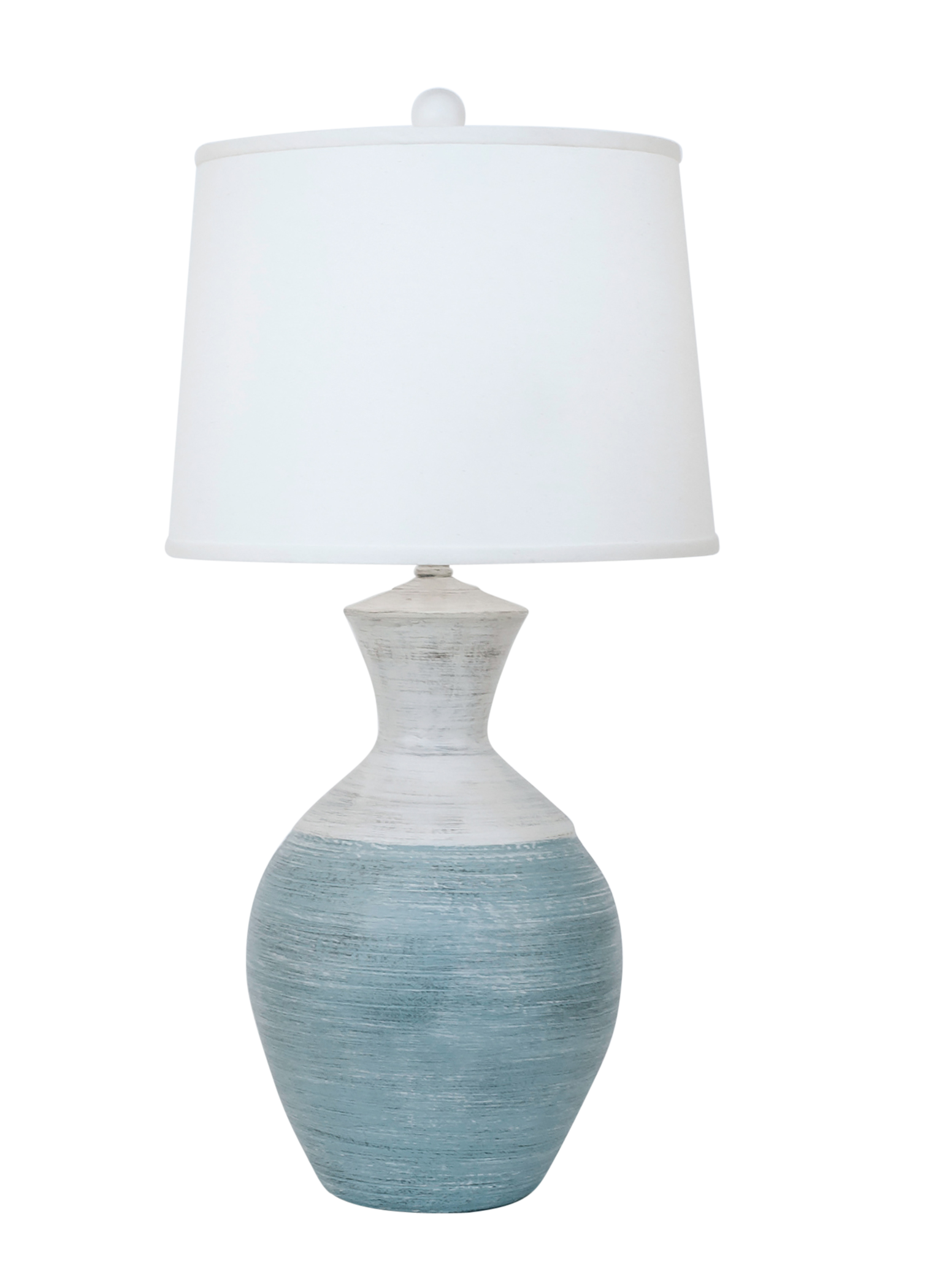 Coast Lamp Manufacturing Coastal Living 32"H Lined Vase Table Lamp
