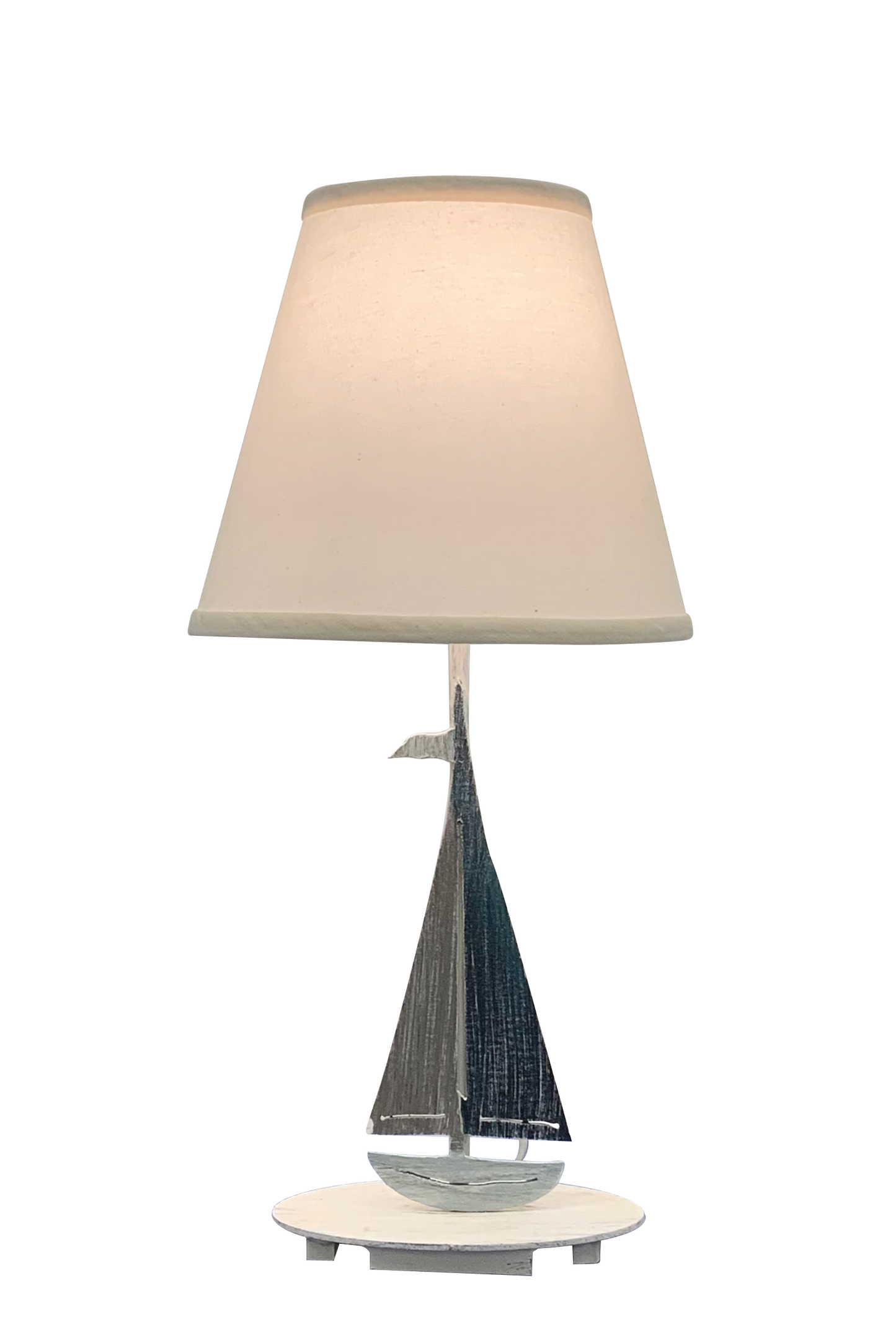 Coast Lamp Manufacturing Nautical Sailboat Accent Table Lamp