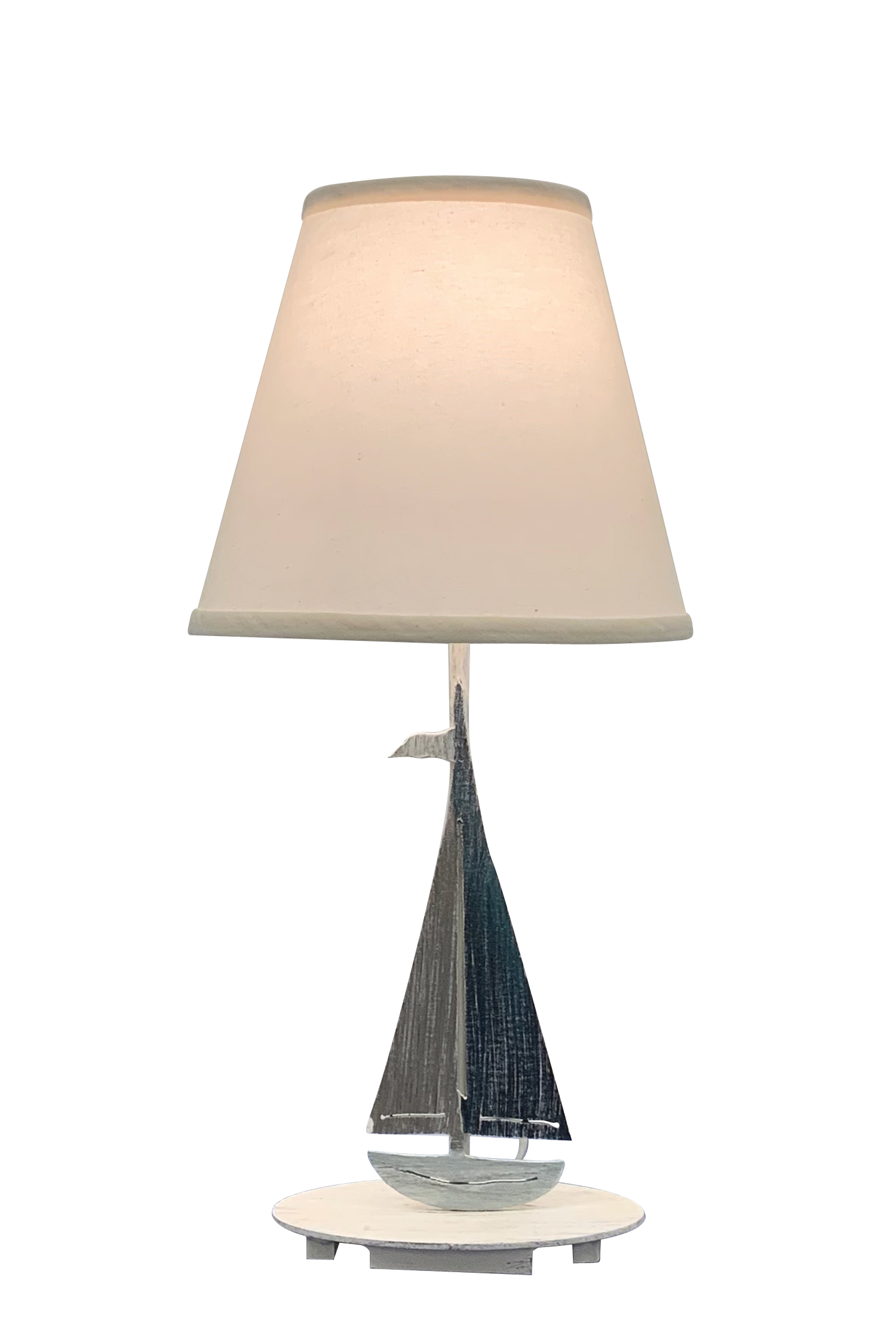 Coast Lamp Manufacturing Nautical Sailboat Accent Table Lamp