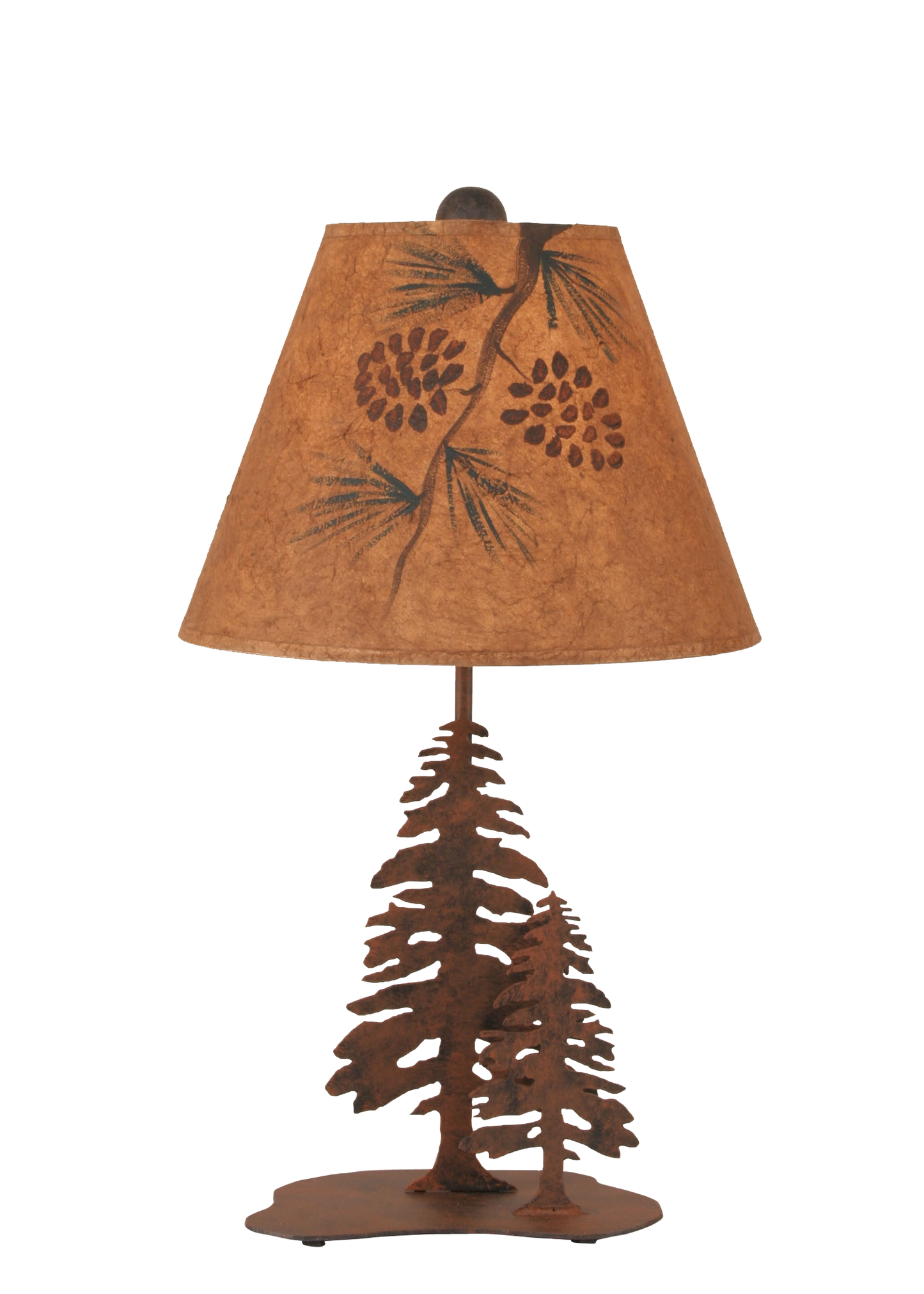 Coast Lamp Manufacturing Rustic Living 22"H Rust 2 Tree Accent Lamp