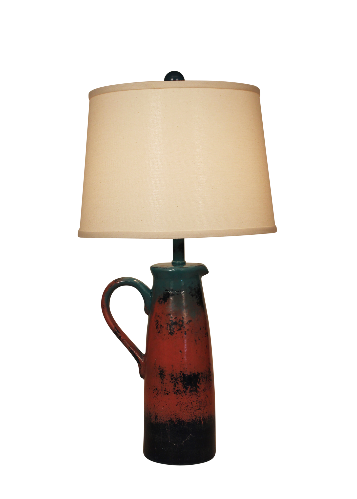 Coast Lamp Manufacturing Rustic Living 28"H Enice Large Handle Pitcher Table Lamp
