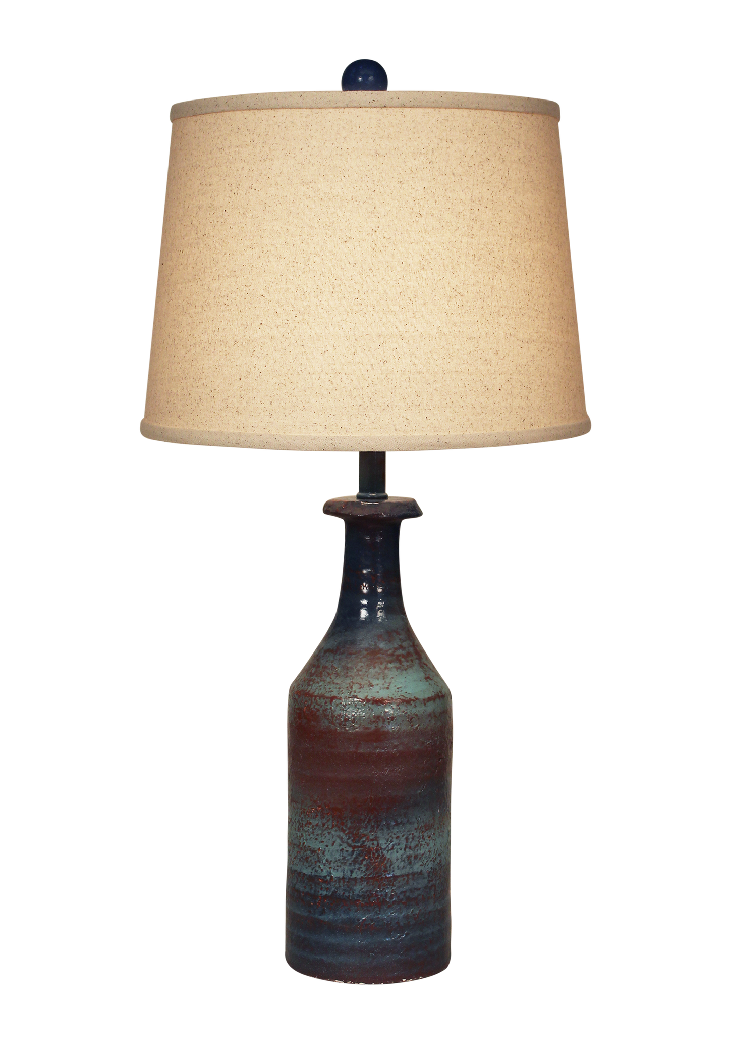 Coast Lamp Manufacturing Rustic Living 28"H Gemstone Tall Textured Table Lamp