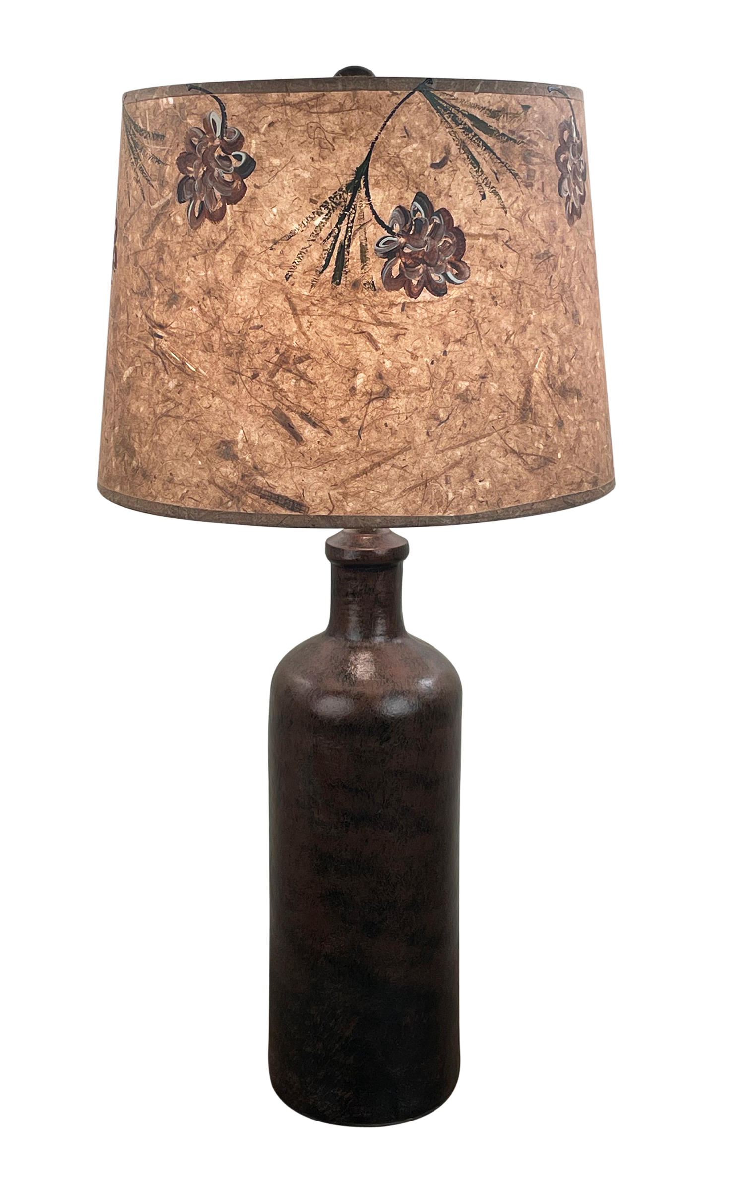 Coast Lamp Manufacturing Rustic Living 31"H Copper Table Jug Table Lamp With Pinecone Shade