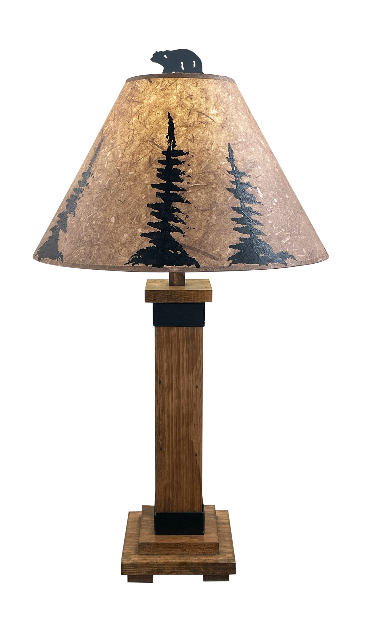 Coast Lamp Manufacturing Rustic Living 32"H Stain Black Mission Style Table Lamp