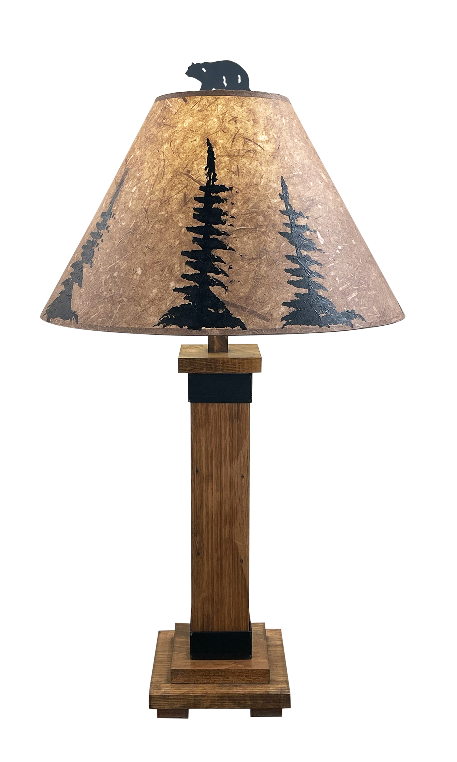 Coast Lamp Manufacturing Rustic Living 32"H Stain Black Mission Style Table Lamp