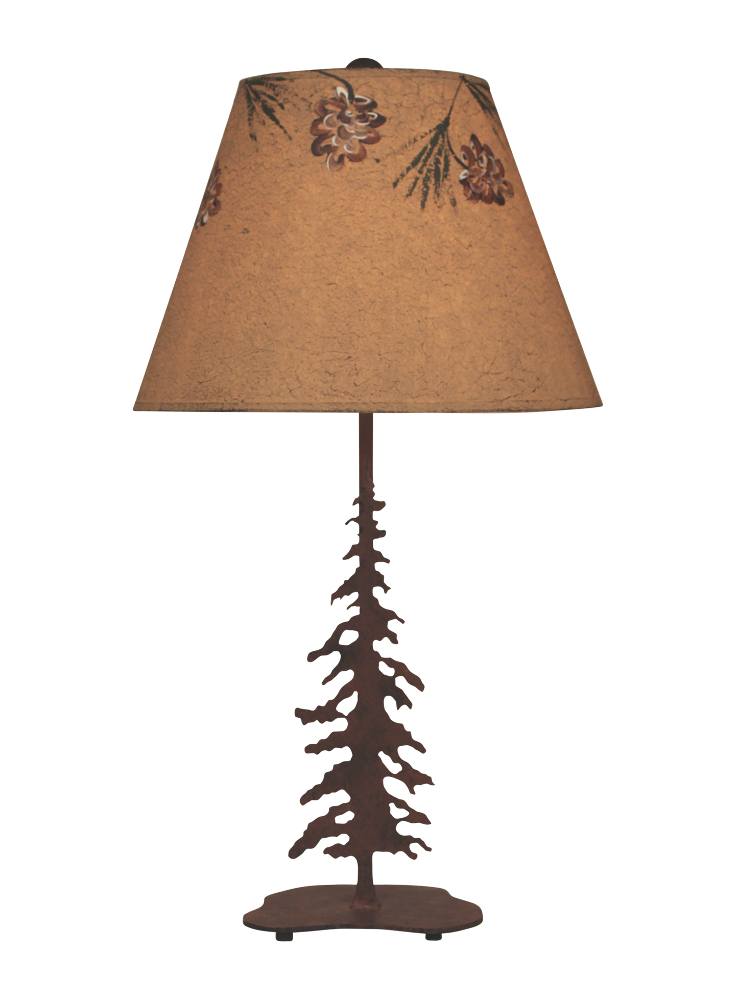 Coast Lamp Manufacturing Rustic Living Charred Pounced Single Feather Tree Table Lamp