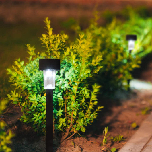 Costway 10 pcs. Garden Outdoor LED Solar Lawn Light