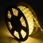Costway 100' 2 Wires Warm White LED Christmas Decorative Rope Light