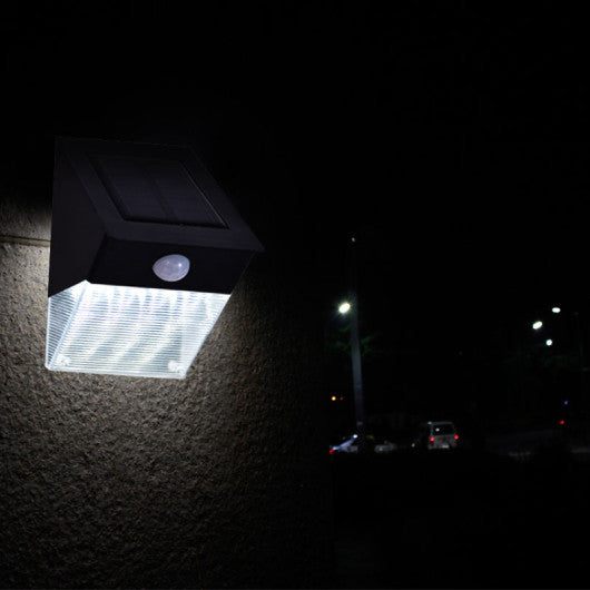 Costway 12 LED Solar Power Motion Sensor Spot Flood Light