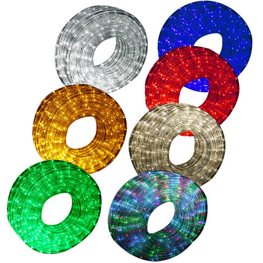 Costway 150' Cool White Decorative LED Rope Light