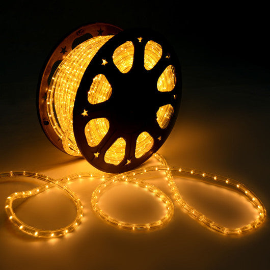 Costway 150' LED Christmas Decoration Rope Light 2 Wire