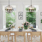 Costway 15.7" 5-Light Modern Chandelier for Dinning Room Bedroom