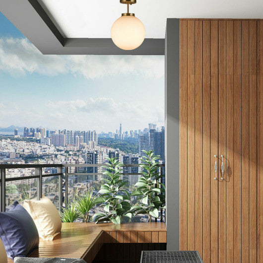 Costway 15.7" 5-Light Modern Chandelier for Dinning Room Bedroom