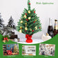 Costway 2' Artificial Battery Operated Christmas Tree with LED Lights