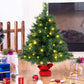 Costway 2' Artificial Battery Operated Christmas Tree with LED Lights