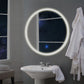 Costway 24" LED Illuminated Light Wall Mount Bathroom Round Mirror