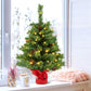 Costway 25" Pre-lit Mini Tabletop Christmas Tree with 50 LED Lights