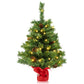 Costway 25" Pre-lit Mini Tabletop Christmas Tree with 50 LED Lights