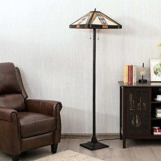 Costway 3 Lights Living Room Crystal Ceiling Light Fixture