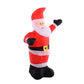 Costway 4' Airblown Inflatable Christmas Santa Claus Lighted Decoration