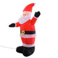 Costway 4' Airblown Inflatable Christmas Santa Claus Lighted Decoration