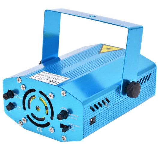 Costway 4 In 1 Mini Stage Lighting LED Laser Projector