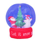 Costway 4' Inflatable Globe Christmas Sparkle Light Decor