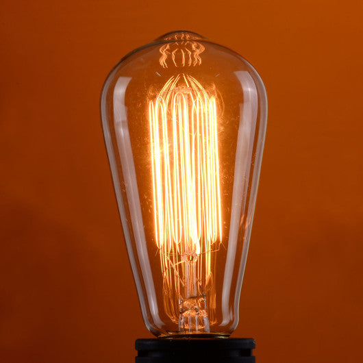 Costway 4 Pack 110 V 60 W Squirrel Cage Filament Light Bulb