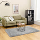 Costway 4' x 6' Light Gray Modern Soft Shag Rug with Non-slip Grip Dots