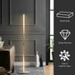 Costway 48" Silver Helix LED Floor Modern Standing Pole Light