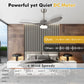 Costway 48" Wood Ceiling Fan with LED Lights and 6 Speed Levels