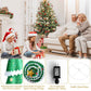 Costway 4.6' Green Pre-Lit Pop-up Christmas Tree with 110 Warm Lights