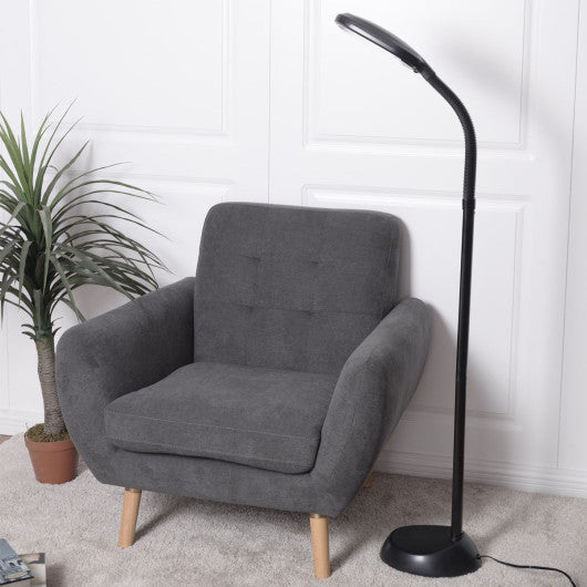 Costway 5' Black Adjustable Deluxe Natural Light Floor Lamp