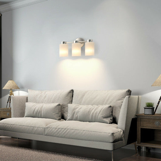 Costway 5-Lights Pendant Lamp with Iron Square Lamp Shade