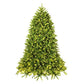 Costway 5' Premium Hinged Artificial Fir Christmas Tree with LED Lights