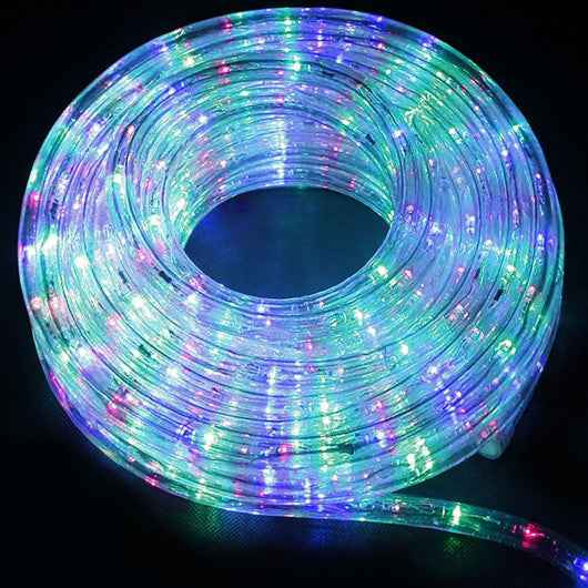 Costway 50' Cool White Decorative LED Rope Light