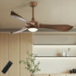 Costway 52" Ceiling Fan with Light Reversible DC Motor