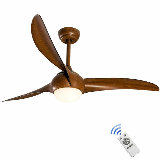 Costway 52" Low Profile Ceiling Fan with LED Light