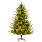 Costway 6' Pre-lit Christmas Tree with 280 Warm White LED Lights and 8 Lighting Modes