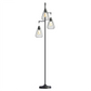 Costway 67" Industrial 3-Light Floor Lamp Tree