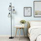 Costway 67" Industrial 3-Light Floor Lamp Tree