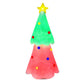 Costway 6.2' Inflatable Christmas Tree with Topper Star and Lights
