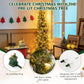 Costway 7' Half Christmas Tree with Pine Needles and 150 Lights