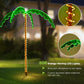 Costway 7' LED Pre-lit Palm Tree Decor with Light Rope